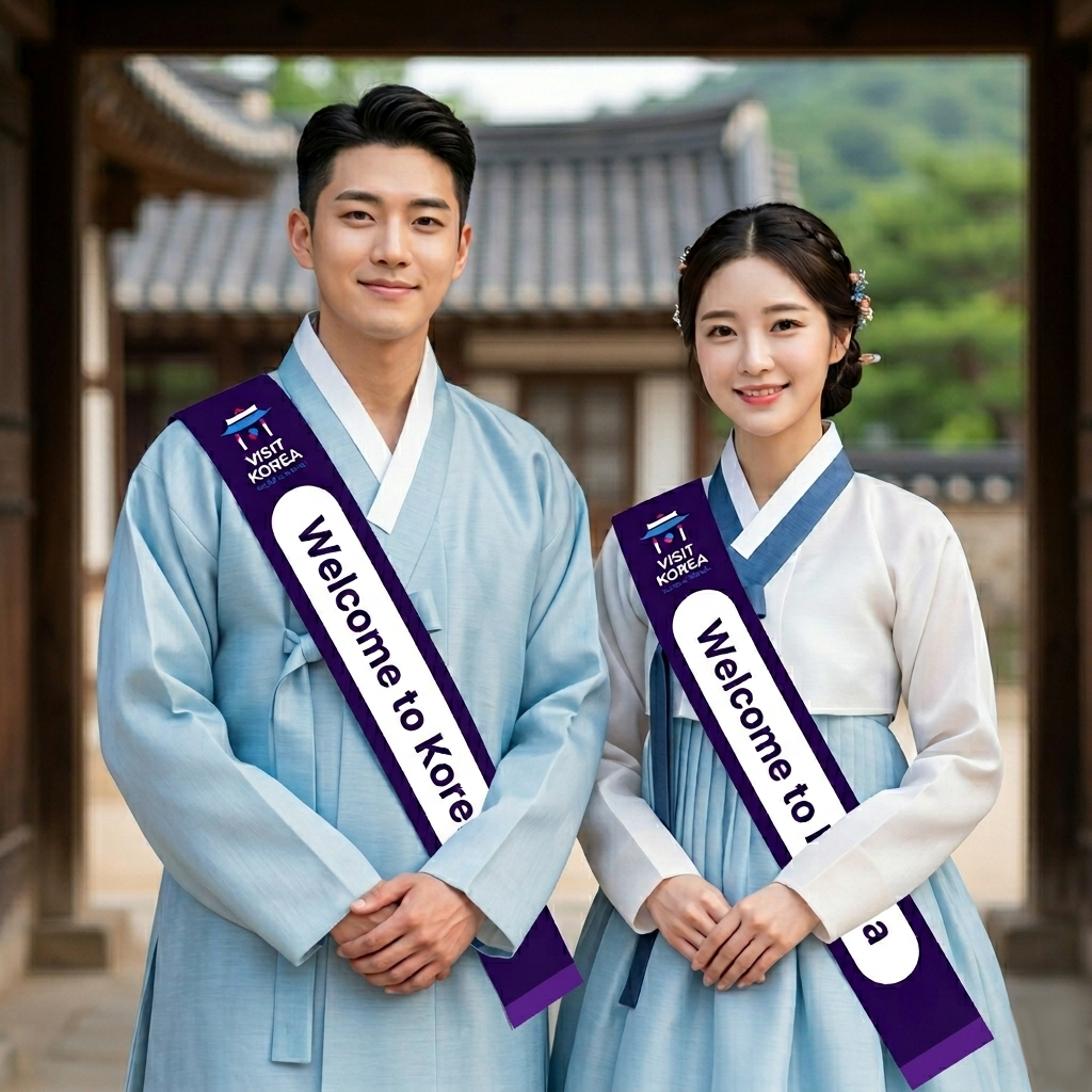 어깨띠 10X180cm 7.5X140cm 선거용 주문제작 행사용 안내띠